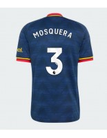 Arsenal Cristhian Mosquera #3 Venkovní Dres 2026-27 Krátký Rukáv